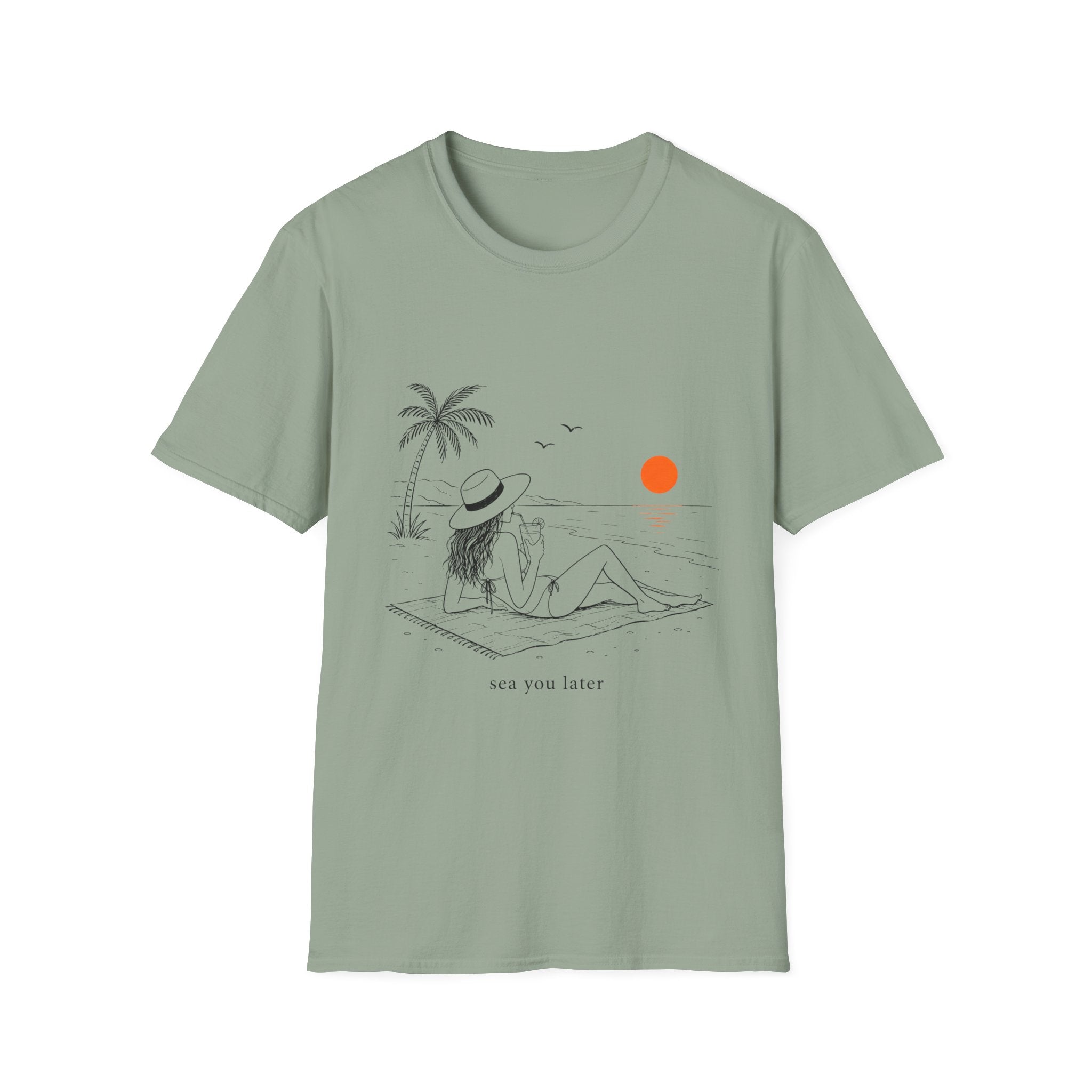 Sea you later (Female Version) Unisex T-Shirt