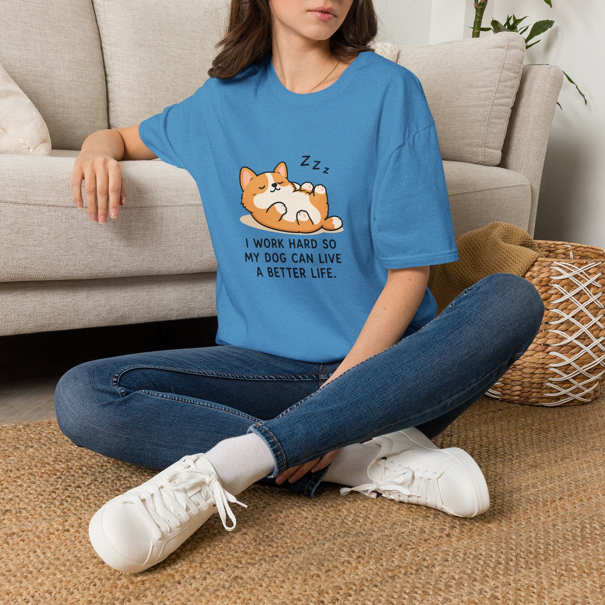I Work Hard Unisex T-Shirt