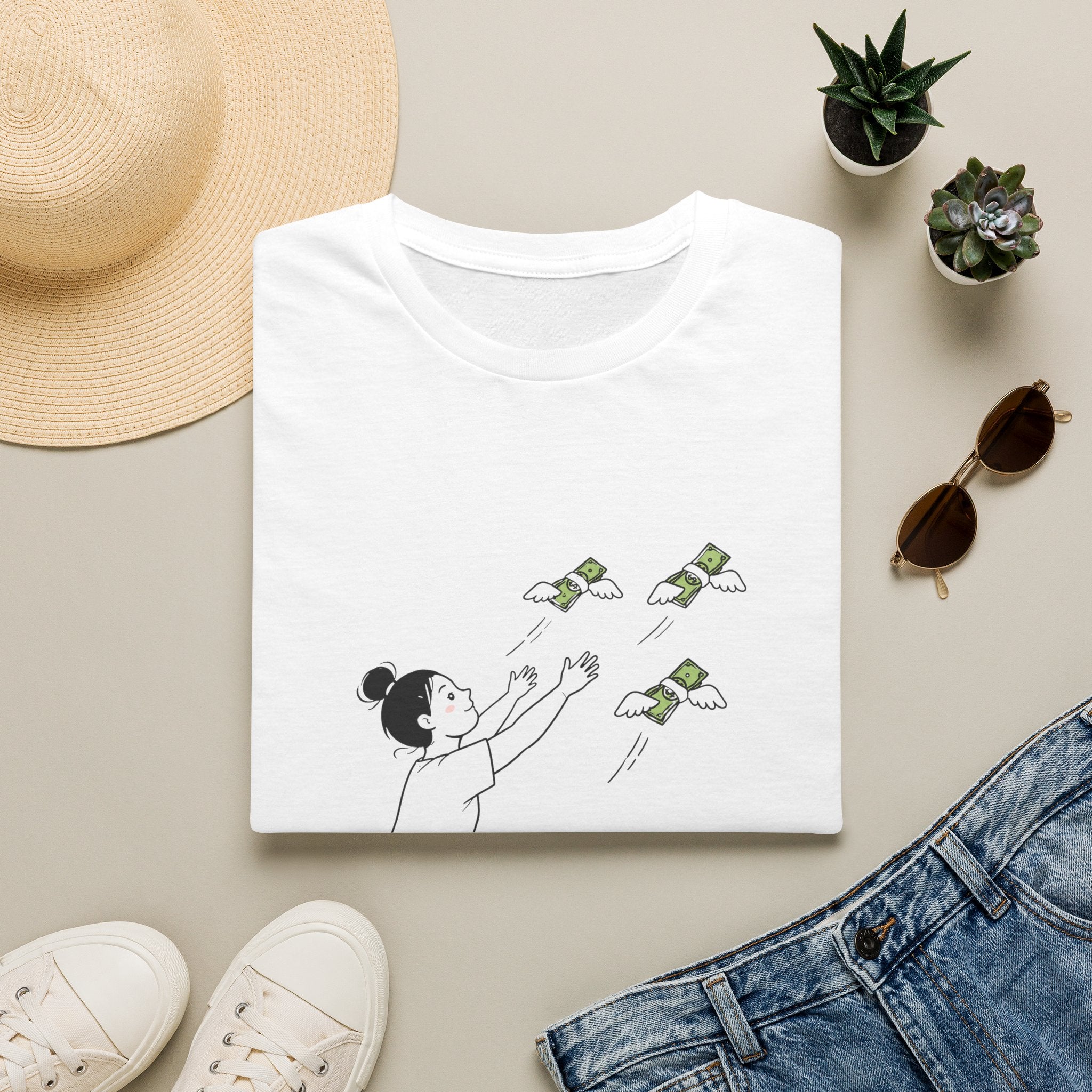 Wait Come Back Money Unisex T-Shirt