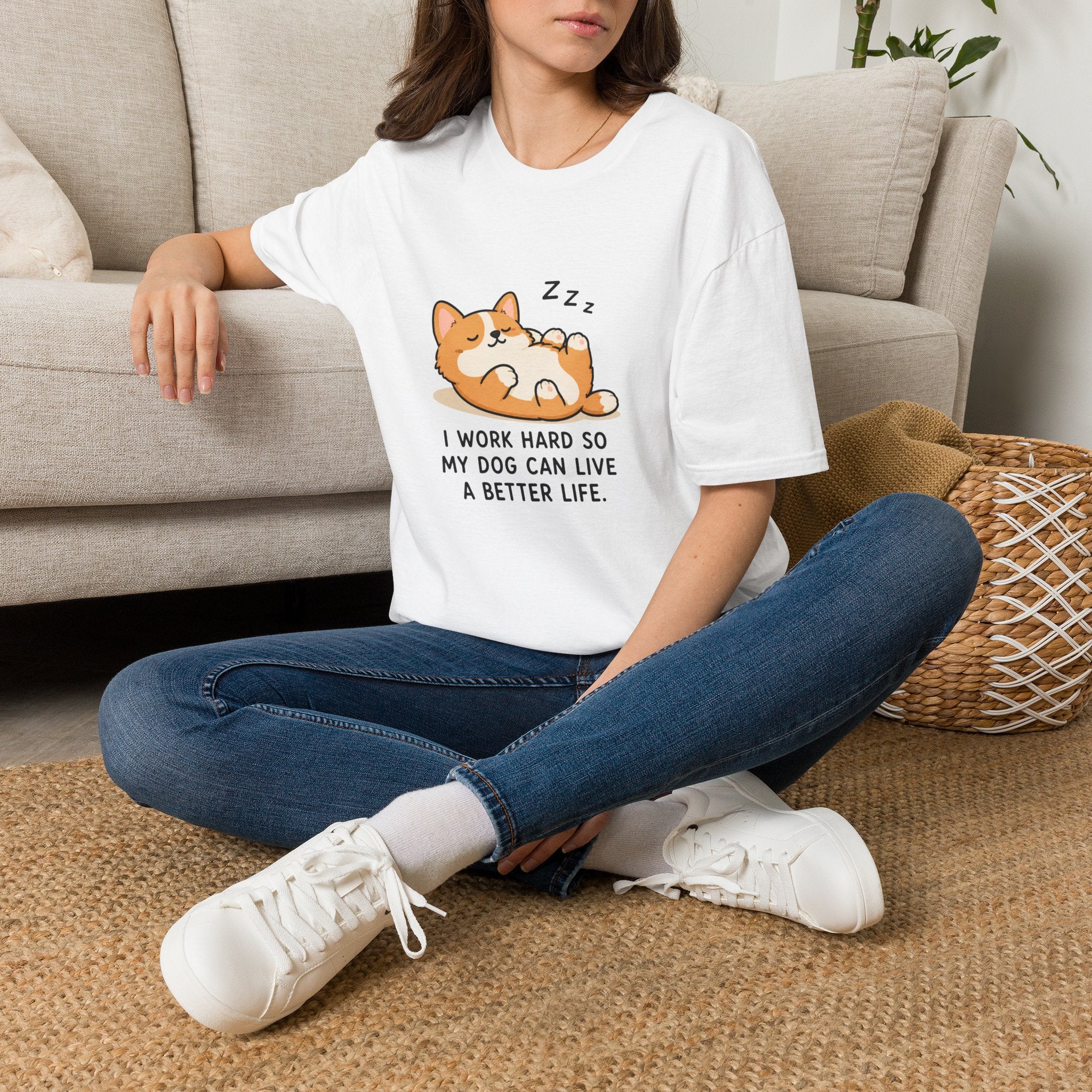 I Work Hard Unisex T-Shirt