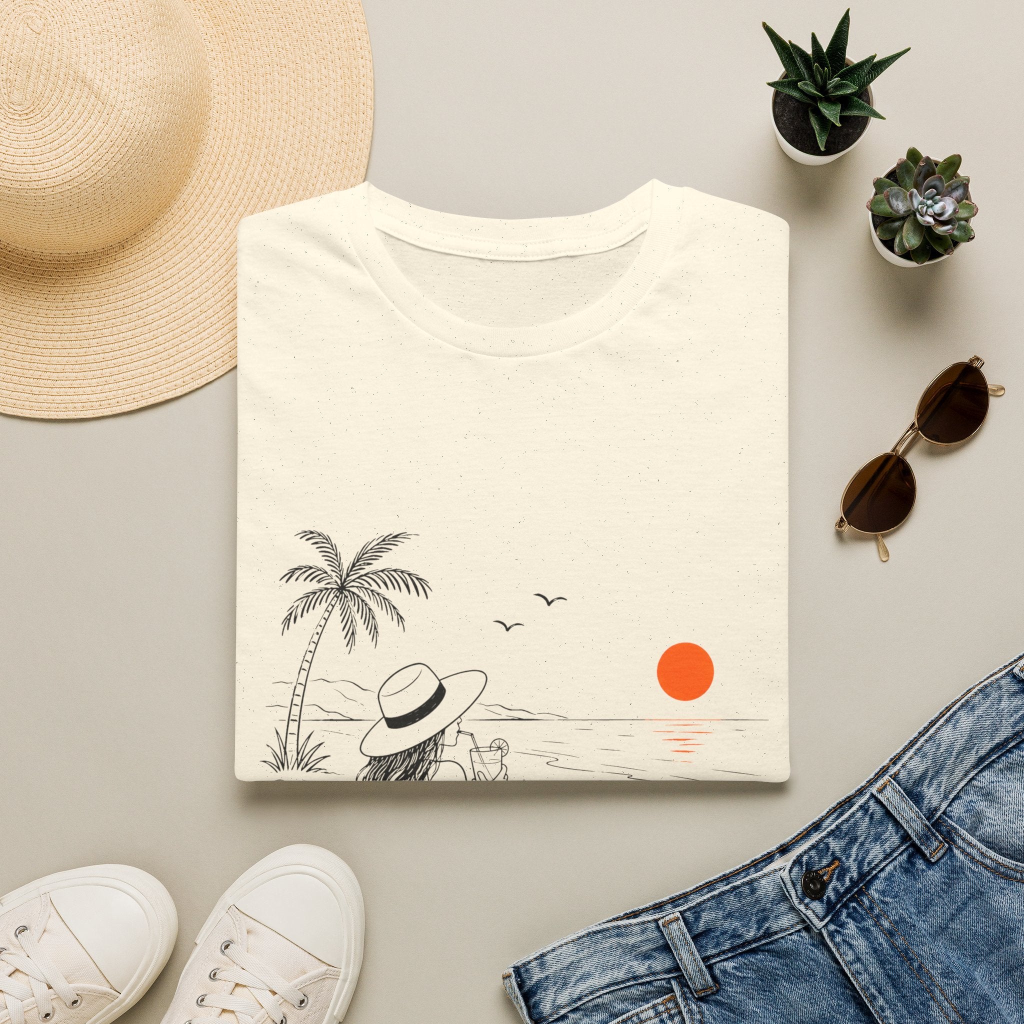 Sea you later (Female Version) Unisex T-Shirt
