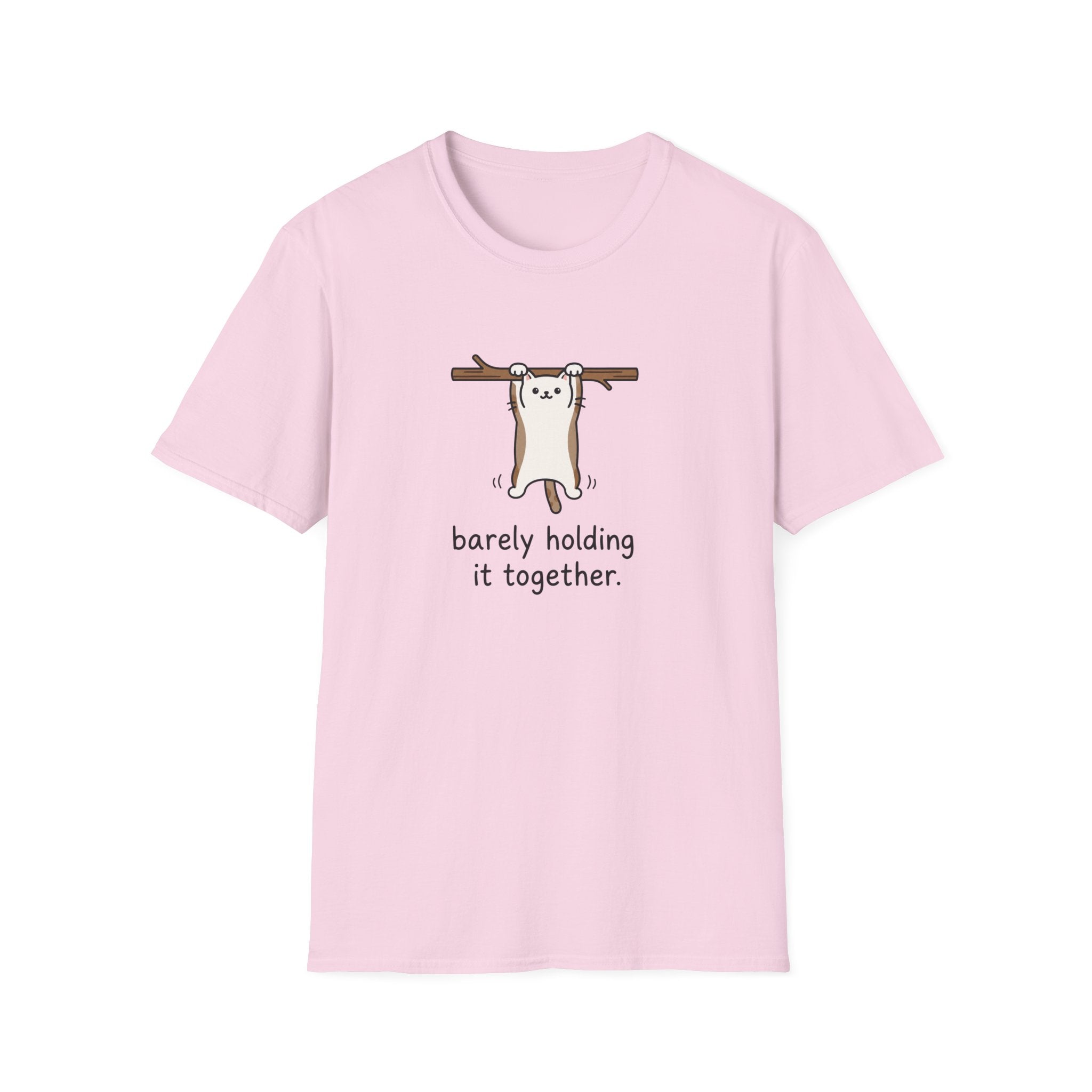 Barely Holding Unisex T-Shirt