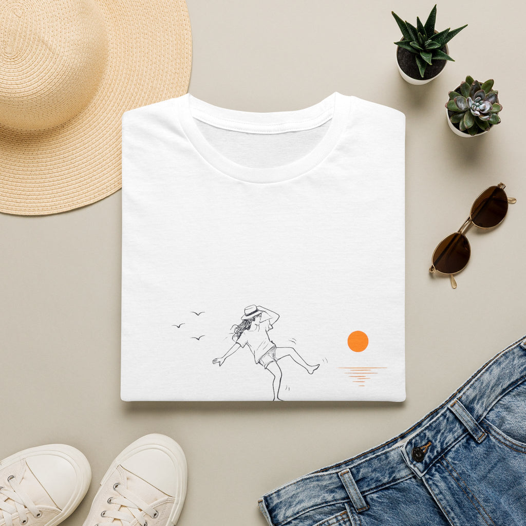 Go with the Flow (Female Version) Unisex T-Shirt
