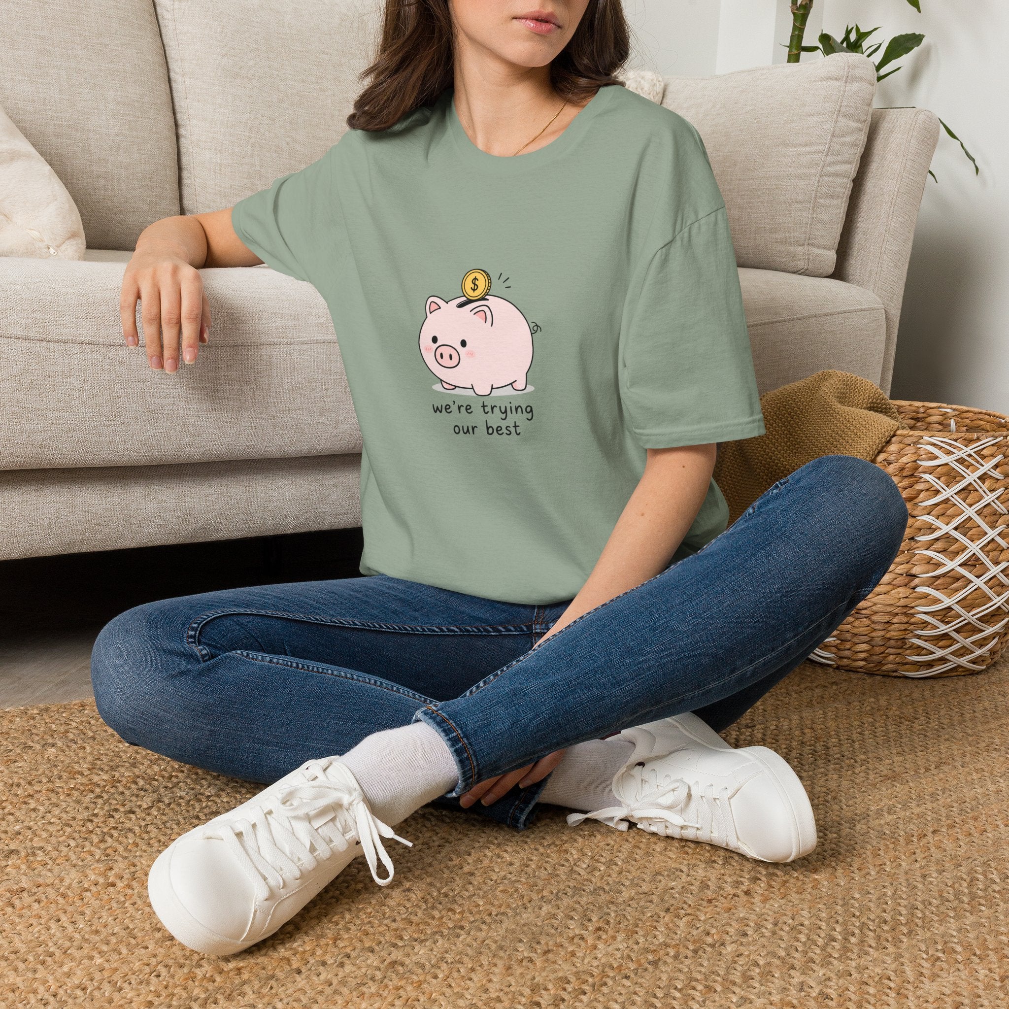 Piggy Bank Unisex T-Shirt
