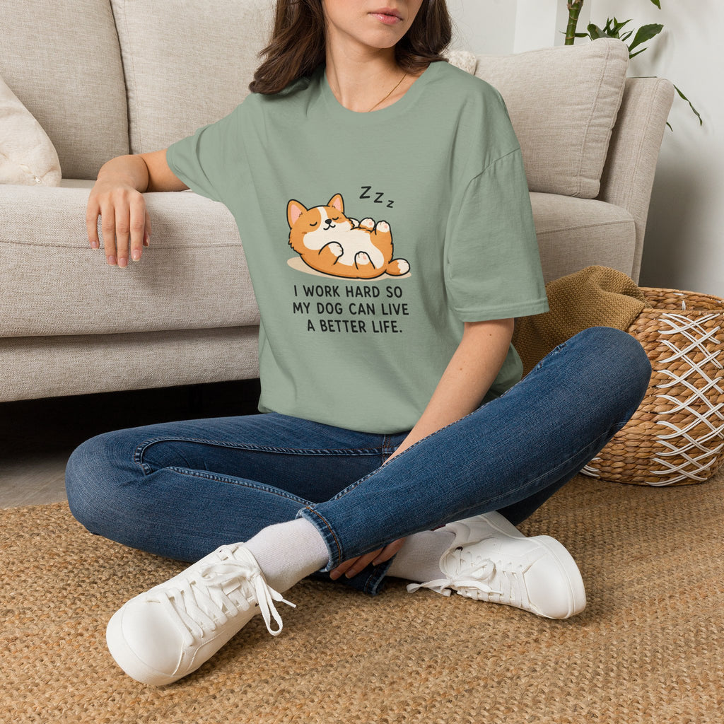 I Work Hard Unisex T-Shirt