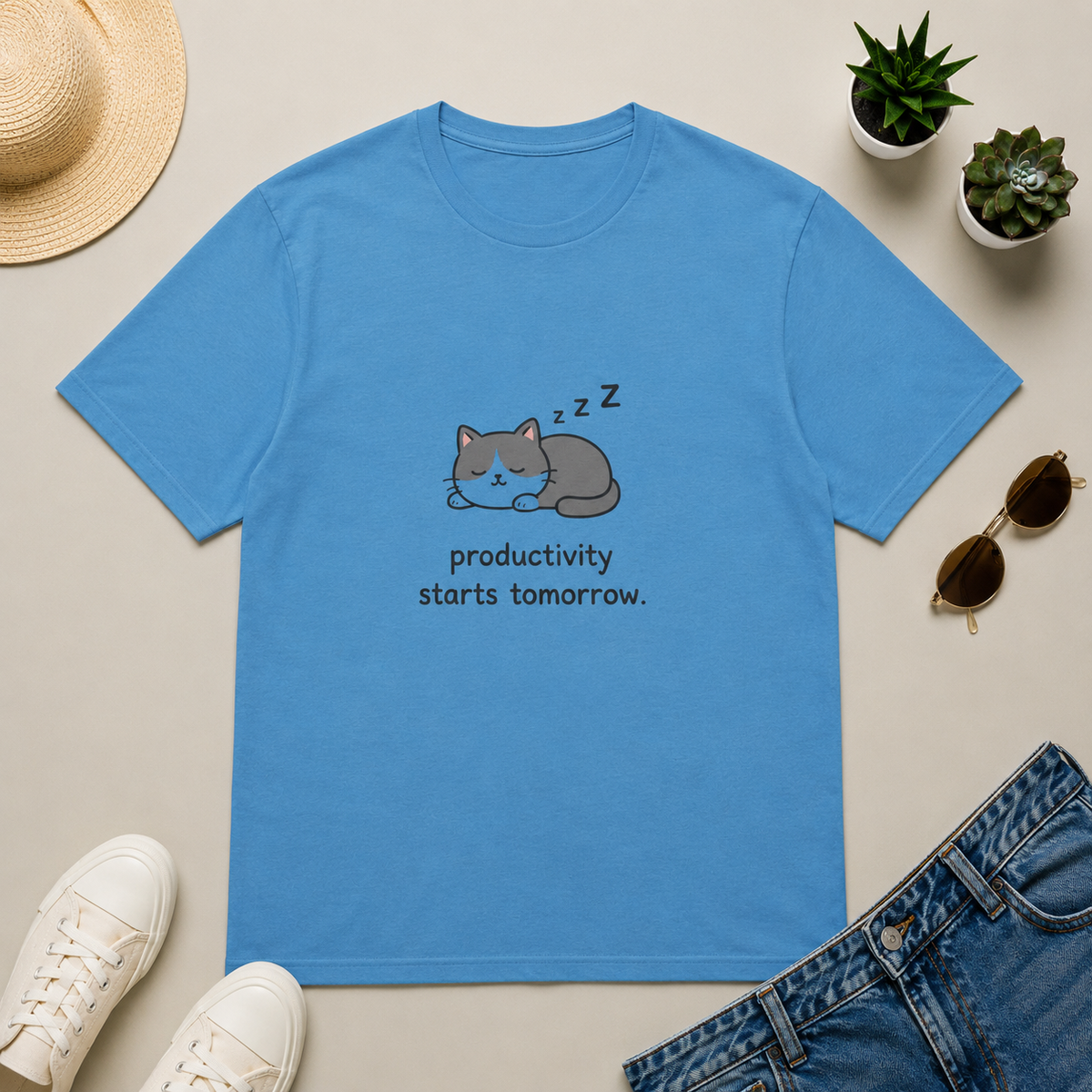 Productivity Starts Tomorrow T-Shirt