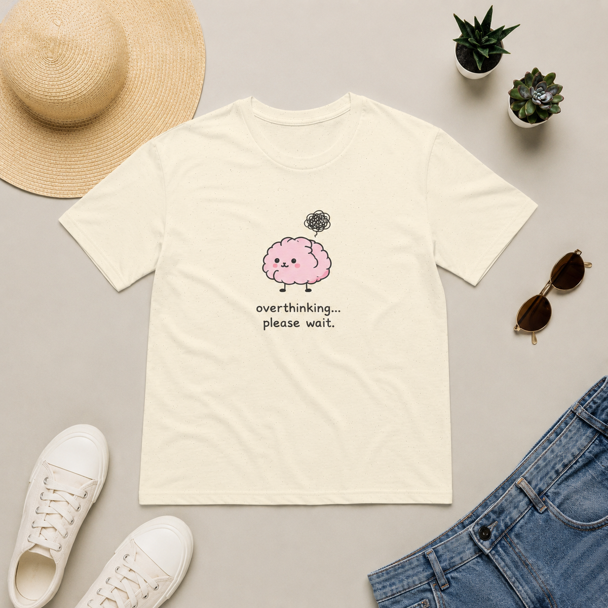 Overthinking Please Wait T-Shirt