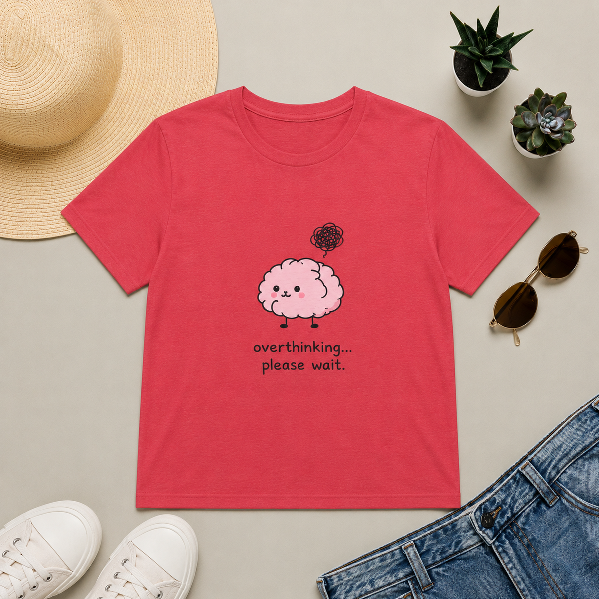 Overthinking Please Wait T-Shirt
