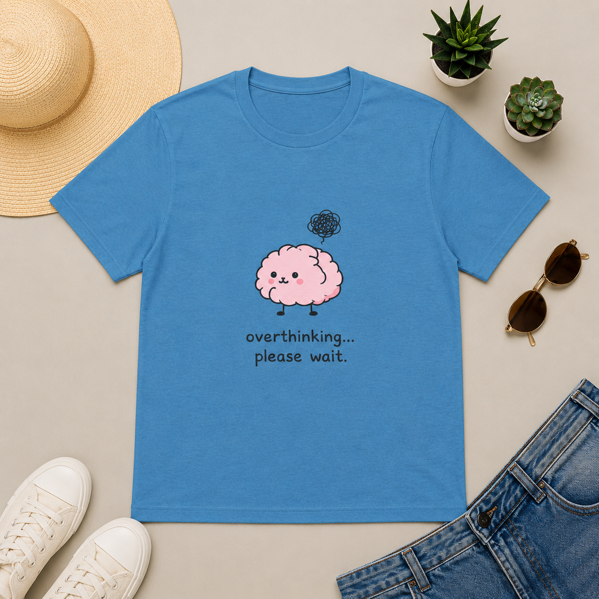 Overthinking Please Wait T-Shirt