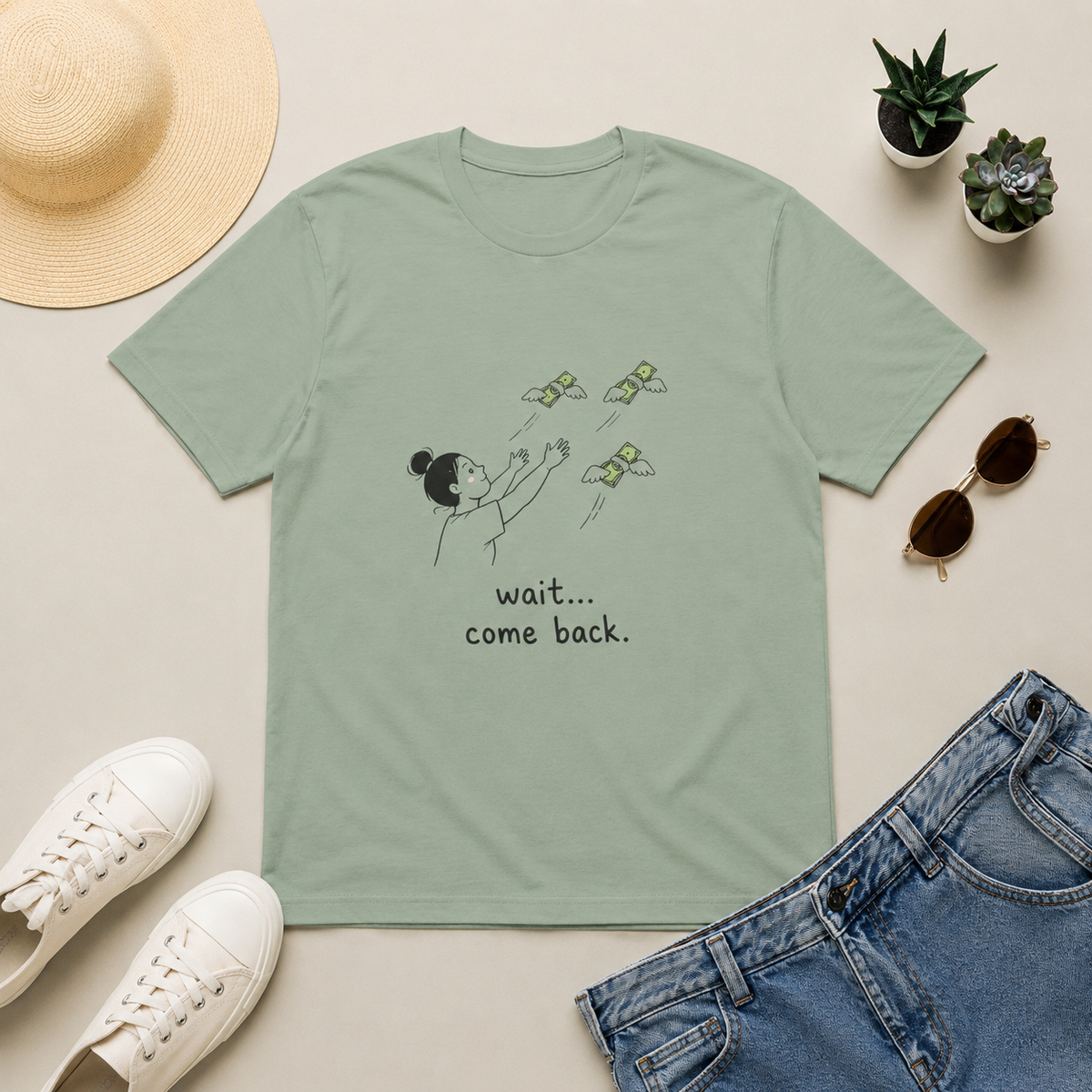 Wait Come Back T-Shirt