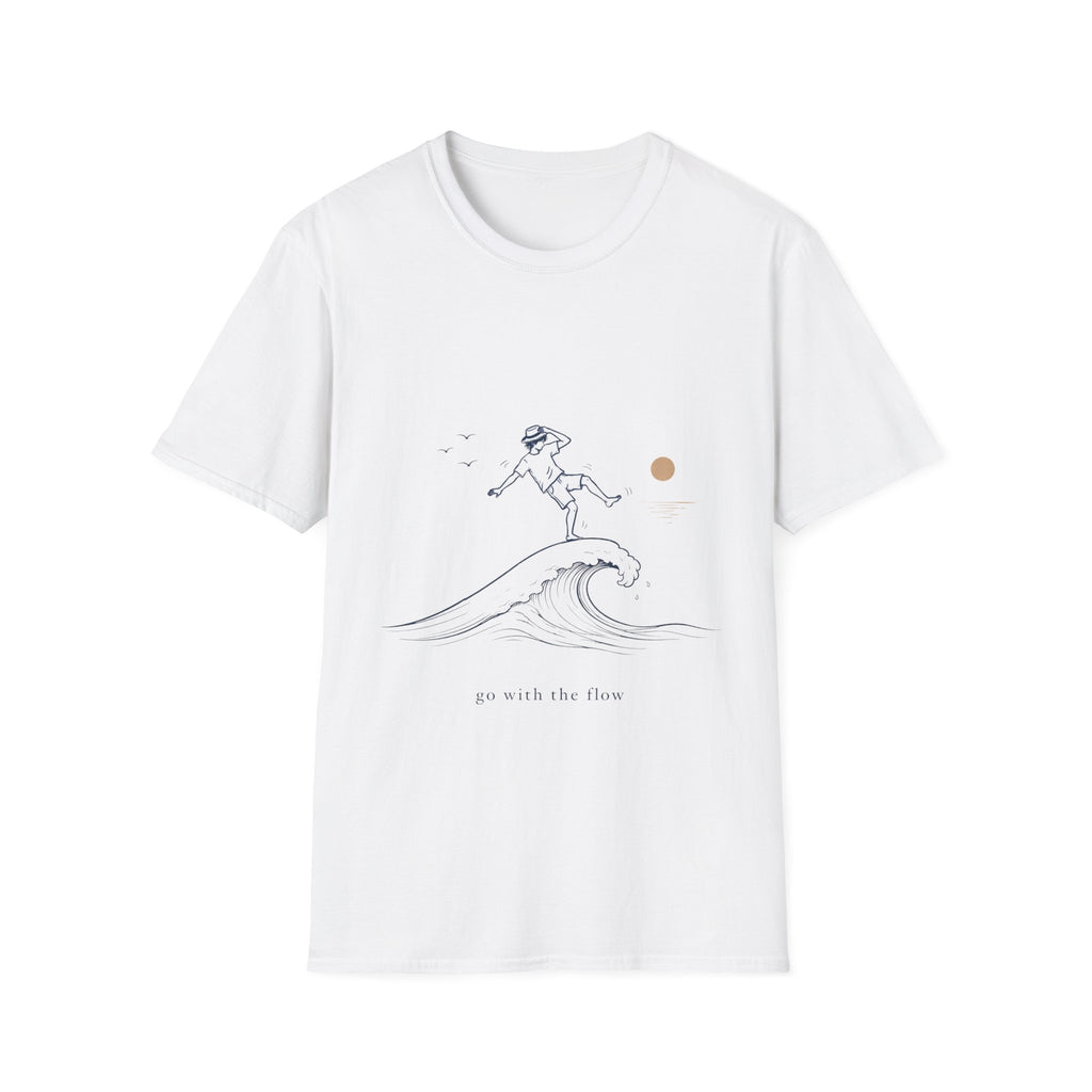 Go with the Flow (Male Version) Unisex T-Shirt