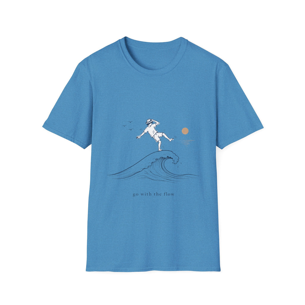Go with the Flow (Male Version) Unisex T-Shirt