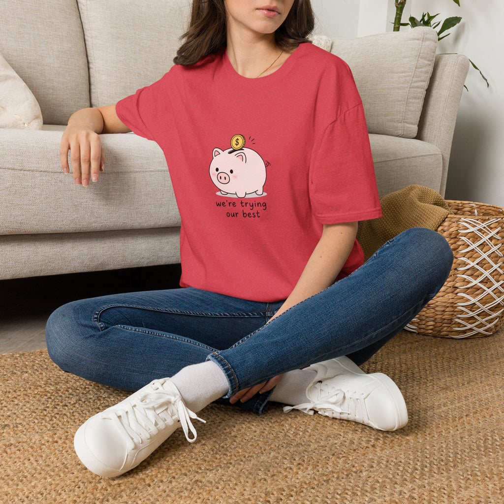 Piggy Bank Unisex T-Shirt