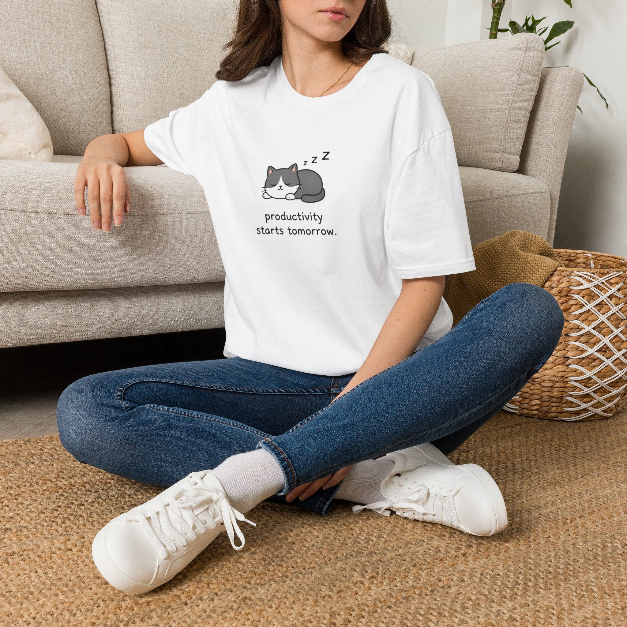 Productivity Starts Tomorrow Unisex T-Shirt