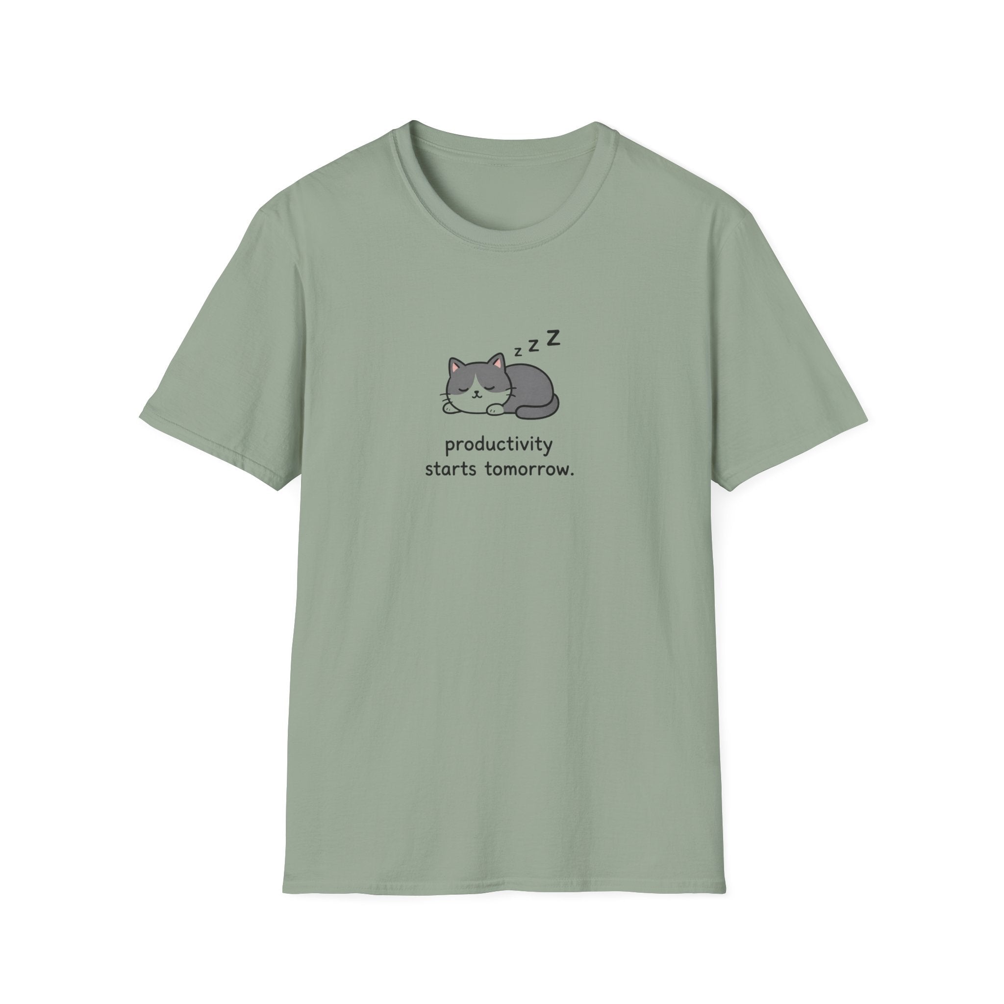 Productivity Starts Tomorrow Unisex T-Shirt