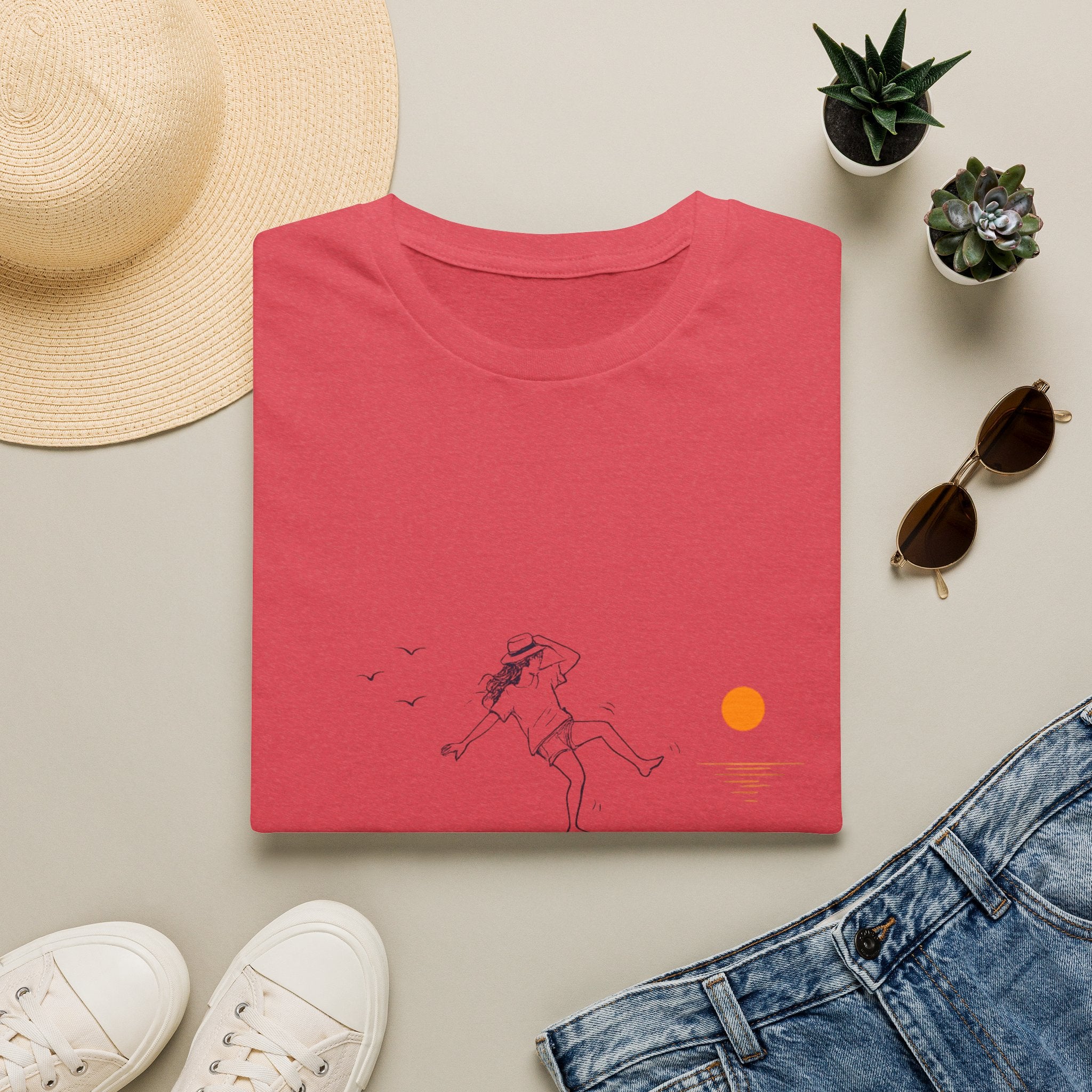Go with the Flow (Female Version) Unisex T-Shirt