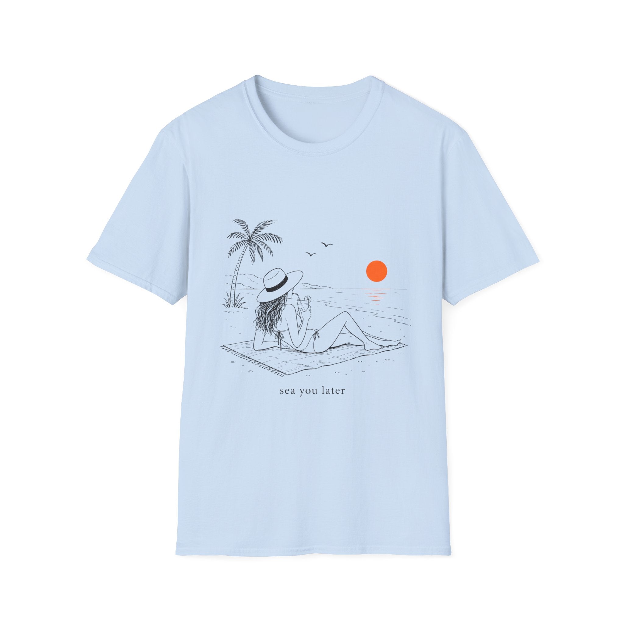 Sea you later (Female Version) Unisex T-Shirt