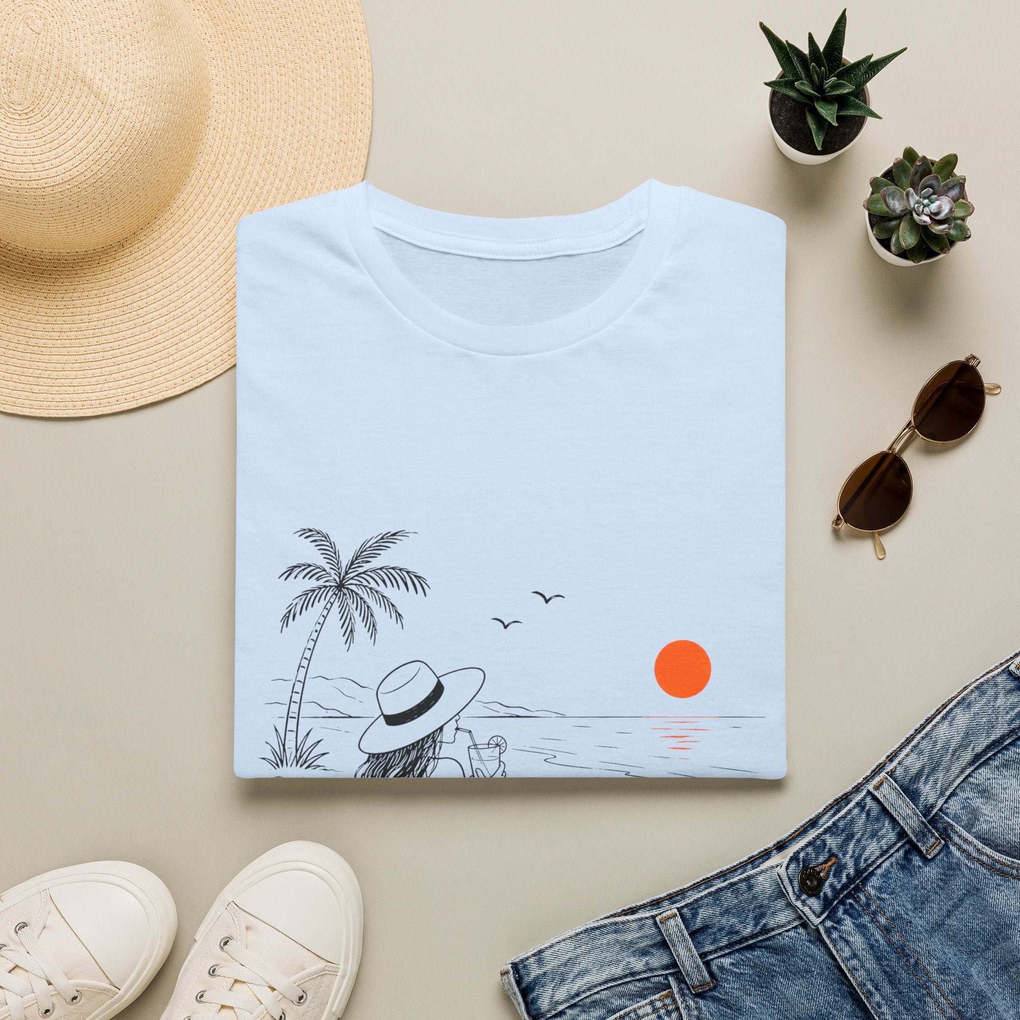 Sea you later (Female Version) Unisex T-Shirt