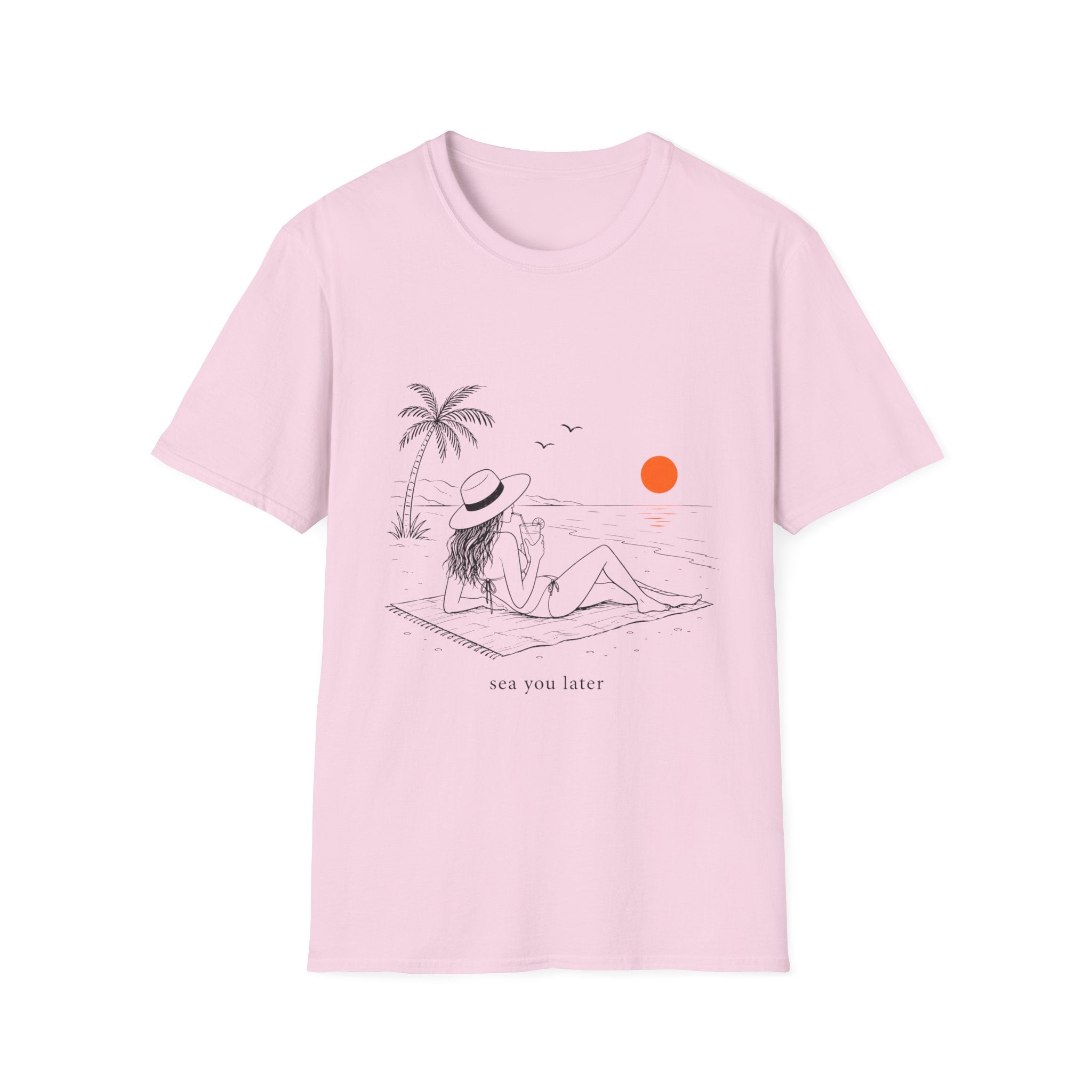 Sea you later (Female Version) Unisex T-Shirt