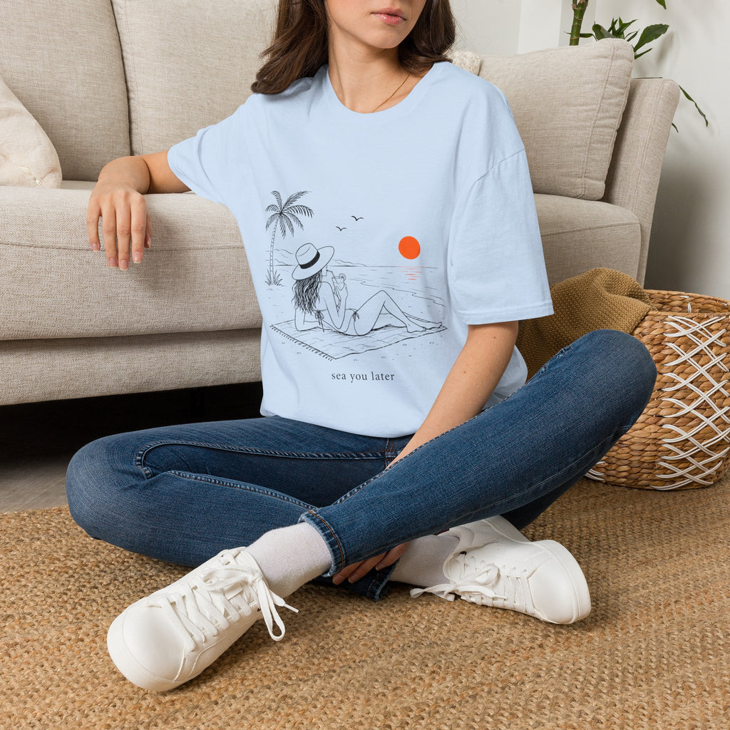 Sea you later (Female Version) Unisex T-Shirt