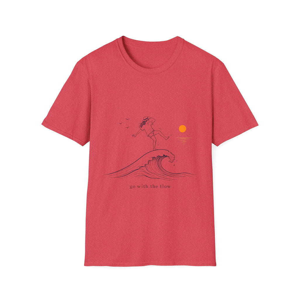 Go with the Flow (Female Version) Unisex T-Shirt