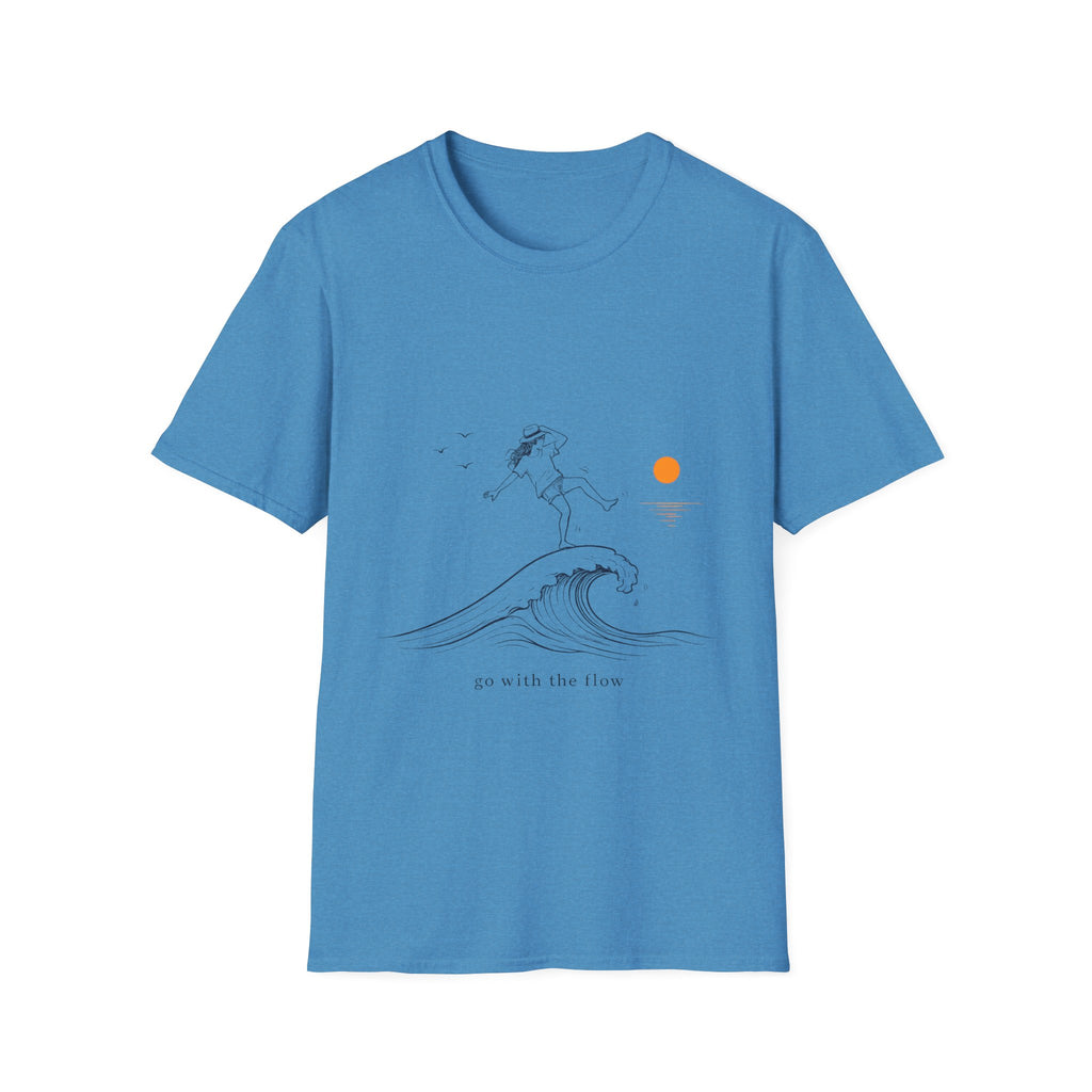 Go with the Flow (Female Version) Unisex T-Shirt