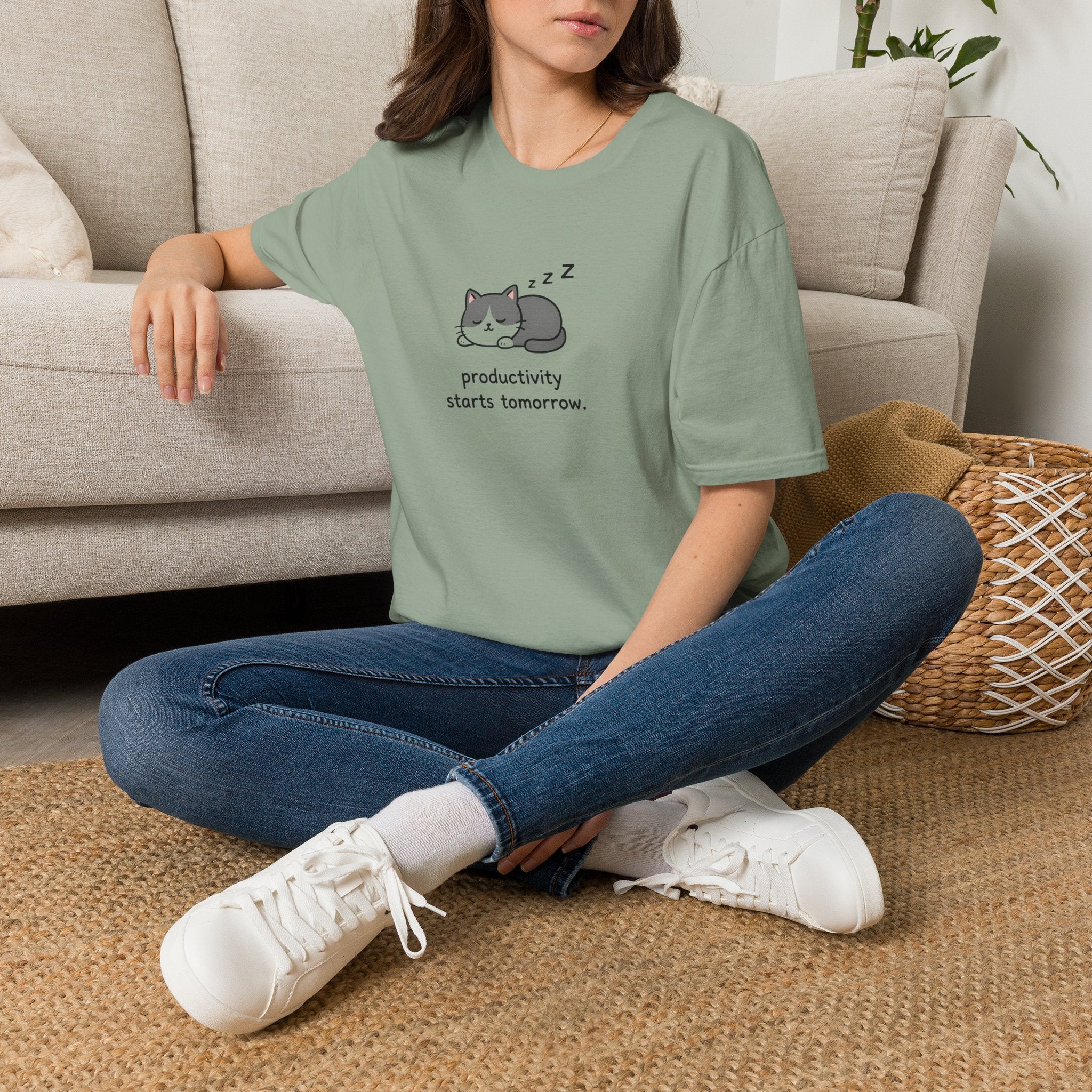 Productivity Starts Tomorrow Unisex T-Shirt