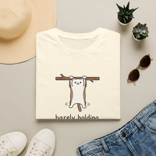 Barely Holding Unisex T-Shirt