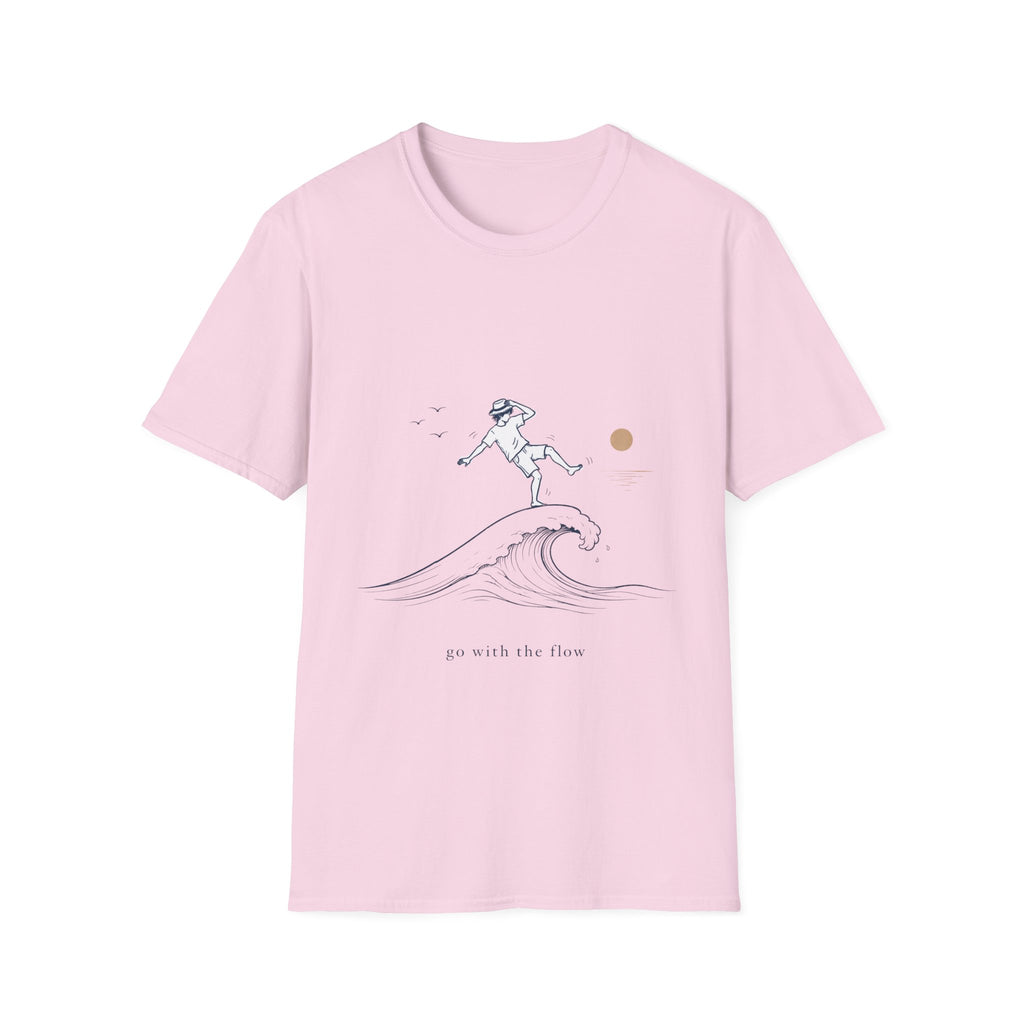 Go with the Flow (Male Version) Unisex T-Shirt